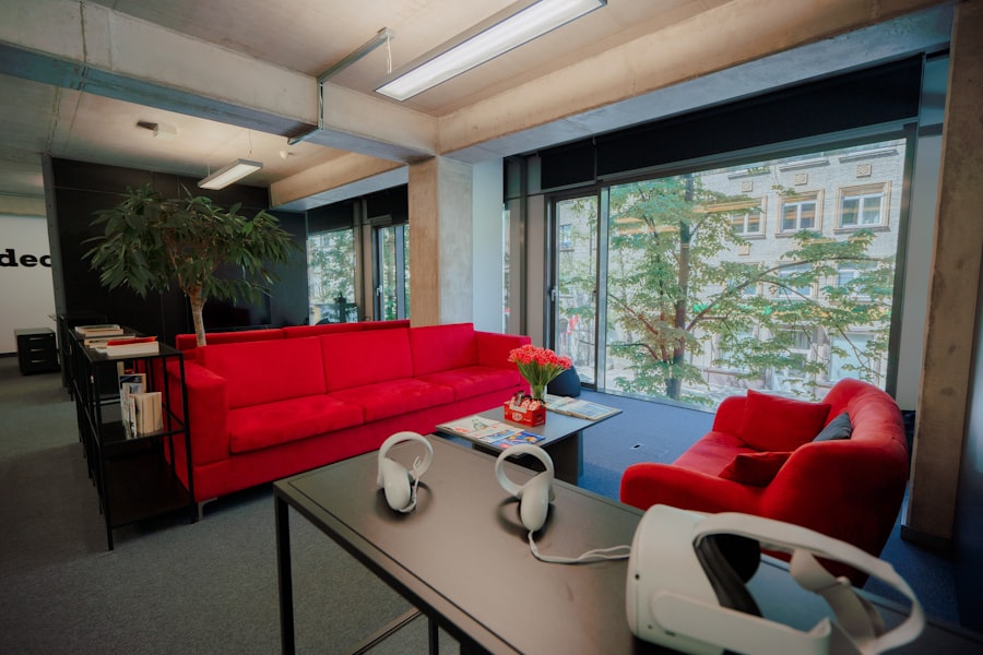 Photo modern workspace  
