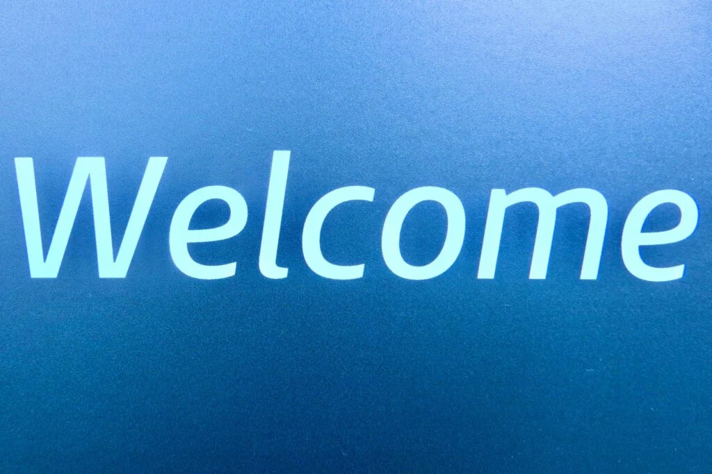 On the product 150920261789435012.jpeg, the word “Welcome” appears in large, light blue text against a dark blue background.
